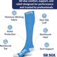 SB SOX Compression Socks for Men & Women (20-30 mmHg) - Best Support Stockings for Travel, Medical, and Sports - Perfect for Everyday Wear