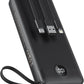 VEEKTOMX Portable Charger with Built-in Cables, 20000mAh Power Bank for iPhone, Fast Charging USB C Battery Pack, Travel Essentials Powerbank Compatible with iPhone, Samsung, Android, etc
