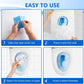 Toilet Seat Covers (60 pack), XL Flushable and Biodegradable Paper Cover Disposable for Adult and Kids’ Potty Training, Great for Airplane, Travel Seats, Public Restroom and Camping