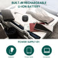 Babelio White Noise Sound Machine for Adults Kids Baby, Mini, 15 Non-looping Sounds, Timer, Memory Function, Easy to Pocket and Travel Black