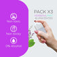 POCKET CARE | 3 Pack Sport Perfume Hand sanitizer Spray 15 ml - Spray for Hands | Organic Moisturizing Spray | Travel Size - Travel Accessories | 100% natural