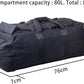 Large Military Duffle Bag Backpack Tactical Field Gear Equipment Duffel Bag Army Deployment Bag 85L