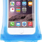 AquaVault 100% Waterproof Floating Smart Phone Case & Money Pouch - Fits All Phones - Made from Premium Heavy Duty PVC for Added Drop Protection - Includes Adjustable Neck Strap. Blue