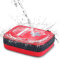 Breakwater Supply™ First Aid Kit for Car, Home, Office, Travel, Dorm, Businesses, 101 Piece HSA FSA Household & AirBNB Essentials Medical Kit & Emergency Supplies with Ice Pack + Waterproof Case Red