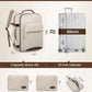 LOVEVOOK Travel Backpack for Women & Men 40L,Airline Approved Carry On Backpack Travel Essentials,TSA Carry on Luggage,Waterproof Personal Item Travel Bag,Suitcase with 3 Packing Cubes,Primary-Coffee
