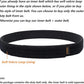 TACNEX Duty Belt w/Hook Lining 4 Keepers 2" Police Law Enforcement Officer Security Nylon Outer Inner Belt