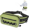 Dovesun Waterproof Fishing Fanny Pack for Men 3.3L Fly Fishing Bag Chest Pack with Airtight Zipper