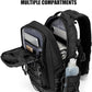 Jueachy Tactical Sling Bag for Men: Everyday Carry Gear 12L EDC CCW Concealed Carry Sling Bag 2-in-1 Shoulder Bag Backpack
