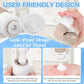 16Pack Travel Bottles for Toiletries, TSA Approved Travel Size Toiletries Containers Set, Silicone Leak Proof Refillable Bottles Elastic Sleeves Creams Jars Accessories Kit W/Clear Bag (Cream)