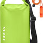 HEETA Waterproof Dry Bag for Women Men(Upgraded Version) 5L/10L/20L/30L/40L Roll Top Lightweight Dry Storage Bag Backpack with Emergency Whistle for Travel, Swimming, Boating, Kayaking, Camping, Beach