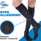 ABSOLUTE SUPPORT Cotton Compression Socks for Women & Men 20-30 mmhg Knee High