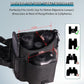 GAIARENA Waterproof Binocular Harness Chest Pack, Bino Harness Case with Rangefinder & Cellphone Pocket for 12x42 Binoculars Lightweight Binocular Pack for Hunting, Hiking (New Version)