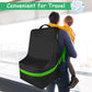YOREPEK Car Seat Travel Bag, Padded Car Seats Backpack for Air Travel, Heavy Duty Carseat Travel Bag for Airplane, Airport Gate Check Bag (Green)