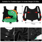 Accmor Toddler Harness Leash + Anti Lost Wrist Link, Cute Dinosaur Kids Leash Walking Harness, Baby Leashes for Toddlers, Child Harness Leash Wristband Assistant Strap Belt for Boys Girls Outdoor