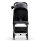 Mompush Lithe V2 Lightweight Travel Stroller, Compact Foldable Baby Stroller with Travel Bag, One-Hand Fold Stroller, Snack Tray, Mechanical Recline Seat, Airplane-Ready, UPF 50+ Canopy & Rain Cover