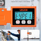 VEVOR Digital Crane Scale, 1100 lbs/500 kg Max Capacity, Heavy Duty Industrial Hanging Scale with Cast Aluminum Case & LCD Display, 0.2 lbs Division & 3 Unit Switch, Auto-Off Setting for Garage