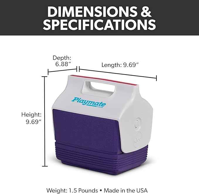 Igloo Classic Playmate Coolers | Insulated Hard Shell Cooler Chest