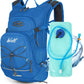 WOLT Hydration Backpack 18L Hiking Water Backpack with 2L Water Bladder for Men Women, Hydration Pack for Running Cycling Biking and Climbing