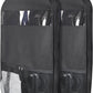 Zilink GarMen&Woment Bags for Hanging Clothes 43/'' Suit Bags for Men&Women Travel with 2 Large Mesh Pockets and Clear Window, for Suit, Coat, Dress, Set of 2