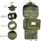 Travel Toiletry Bag for Men, Hanging Toiletry Bag, Portable Organizer Dopp Kit Shaving Bag for Toiletries Tactical Accessories Essentials - Army Green - Roamly