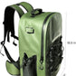 Buffalo Gear 26L Waterproof Fishing Tackle Backpack with Rod Holder, Fly Fishing Gear Storage Bag for Outdoor Angling