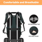 MOSISO Camera Backpack, DSLR/SLR/Mirrorless Photography Camera Bag Waterproof Artistic Geometric Hardshell Case with Tripod Holder&15-16 inch Laptop Compartment for Canon/Nikon/Sony, Emerald Green