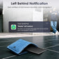 Wallet Tracker Card Air-Tag (iOS Only) - Work with Apple Find My, Bluetooth Tracker Smart Card Wallet Finder, 0.08in Slim, IP68 Waterproof, Item Locator for Luggage Tags, Passports, Purse