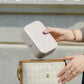 Vlando Travel Jewelry Case, PU Leather Travel Jewelry Box with Earring Holder, Portable Display Small Jewelry Box for Mothers Day Women Girls Gift - Grey