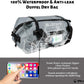Waterproof Motorcycle Duffel Bag Roll Top Dry Duffel Bag with Quick-fixed Straps for Rafting, Boating, Kayaking, Travel, 50L(Grey) - Roamly