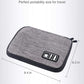 Luxtude Cord Organizer Bag, Travel Cable Organizer Bag, Electronic Organizer Travel Case for Chargers and Cords, Tech Bag & Charger Case, Flying Essentials for Electronics Items/USB,etc