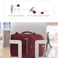 LOVEVOOK Travel Backpack for Women & Men 40L,Airline Approved Carry On Backpack Travel Essentials,TSA Carry on Luggage,Waterproof Personal Item Travel Bag,Suitcase with 3 Packing Cubes,Wine red-Black