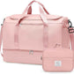 Extra Large Travel Duffle Bag,Carry on Overnight Weekend Bag with Shoes Compartment,Weekender Bags for Women for Travel Business Trips Sport Hospital