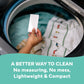 Tru Earth Compact Dry Laundry Detergent, Unscented - Up to 64 Loads (32 Sheets) | Liquidless Detergent, Travel | Packaging May Vary