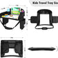 Kids Travel Tray for Car Seat, Toddler Road Trip Essentials With Drawing Kit, Travel Activities Must Haves (Black)
