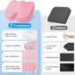TushGuard Office/Car Seat Cushion, Non-Slip Sciatica & Back Coccyx Tailbone Pain Relief Chair Pad, Memory Foam Butt Pillow for Computer Desk, Wheelchair, Driving (Pink, X-Large)