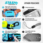 Waterproof Phone Pouch w/Long Lanyard | IPX8 Adventure Grade Cellphone Dry Bag Case, Fits iPhone 15 Pro Max,14 Pro Max, 13 Pro Max, XS, XR, Galaxy S21, for Snorkeling, Kayaking, Cruise Blue