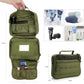 Travel Toiletry Bag for Men, Hanging Toiletry Bag, Portable Organizer Dopp Kit Shaving Bag for Toiletries Tactical Accessories Essentials - Army Green - Roamly