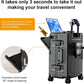 Zipperless Luggage, Polycarbonate Aluminum Hard Shell, Expandable Carry-On Suitcase with Spinner Wheels, Hard Shell Suitcase, 26 Inch Cabin - Roamly