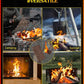 MEKER Fire Color 6 Pack & Fire Starter 32 Cube Set, Fire Color Changing Packets - Safe for Indoor Use, Fire Pit, Campfires, Outdoor Fireplaces, Bonfire, Perfect Fire Camping Accessories for Kids