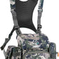 Binocular Harness Chest Pack, Bino Harness Bag with Rangefinder Pouch & Rain Cover, Molle System Multifunction Hunting Pack