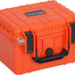 MEIJIA Portable All Weather IP67 Waterproof Camera Case,hard case with Customizable Fit Foam,Fit Use of Drones,Camera,Equipments,10.62 x9.68x6.87inches(Orange)