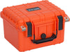 MEIJIA Portable All Weather IP67 Waterproof Camera Case,hard case with Customizable Fit Foam,Fit Use of Drones,Camera,Equipments,10.62 x9.68x6.87inches(Orange)