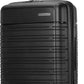Samsonite Elevation Plus - Carry-On Hardside Luggage with QuickEntry™ Front Compartment - Scratch Resistant Polypropylene Shell, AirTag Holder, TSA Lock, Airline Approved - Triple Black