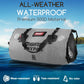Waterproof Duffel Bag - Motorcycle Dry Bag Tail Bag with Large Storage Space, Waterproof Luggage Duffle Bags with Outer Mesh Zipper Pocket for Camping, Kayaking, Fishing & Traveling - Roamly