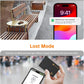NOVOO Air Locator Tag (iOS Only) Wallet Tracker Card with Apple Find My, Smart Card Bluetooth Tracker, 6 Years Battery, IP68 Waterproof, Keys Finder and Item Locator for Keys, Bags, Passport(BK)