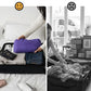 Travel Laundry Bag, Pump Free Vacuum Storage Bag Reusable Compression Dirty Clothes Travel Bag Waterproof Wet Dry Bags Large Capacity Space Saver Bags Camp Clothes Organizer (1 Pcs)(Purple, M)