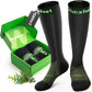 Compression Socks for Women Men 3 Pairs, Compression Stockings, Fragrance Flight Socks for Travelling Sitting