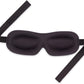 Bucky 40 Blinks No Pressure Printed Eye Mask for Travel & Sleep, Zebra, One Size