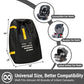 Car Seat Travel Bag Backpack for Air Travel - Karfast Universal Infant Carseat Gate Check Bag Cover for Airplane, Foldable with Pouch, Yellow