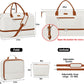 Weekender Bag for Women, Travel Duffel Bag Carry On Overnight Bag with Shoe Compartment Large Nylon Travel Weekend Tote Bag - Roamly